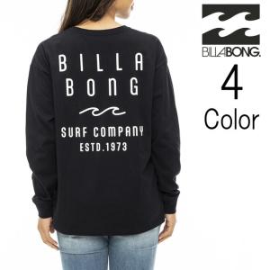 ビラボン Billabong レディース  ROUNDED CLEAN LOGO LS TEE ロンＴ 長袖Tシャツ bd014051｜バイザシー