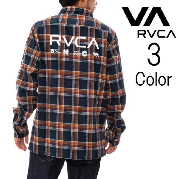 ルーカ Rvca ルカ メンズ  RVCA PRINT SHIRT LS SHIRTS 長袖 シャツ...