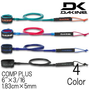 ダカイン リーシュ コンプ プラス 1.83m×5mm モデル / Dakine Leash Comp Plus 6'×3/16" bd237852｜bythesea