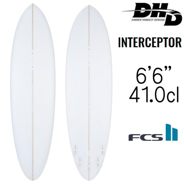 DHD サーフボード インターセプター ミッドレングス モデル 6'6"×20 3/4"×2 11/...
