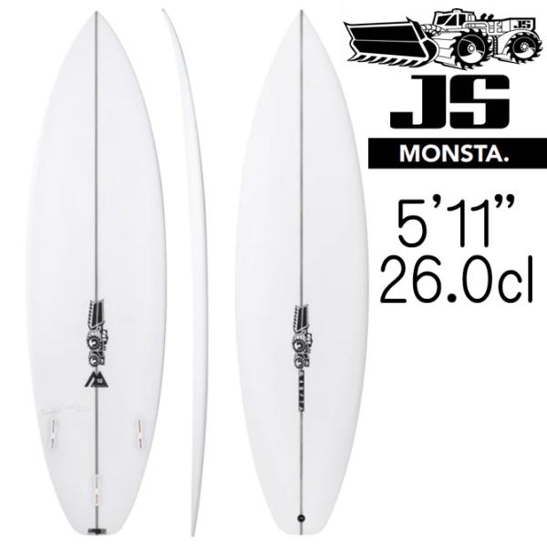 JS サーフボード モンスタ10 モデル 5'11"×18 1/2"×2 1/4" 26.0L / ...