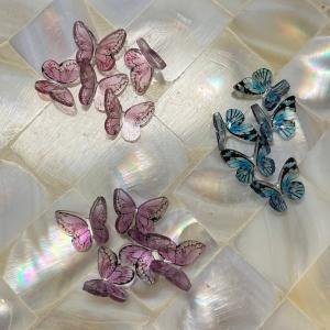 送料無料!NEW ネイルパーツ プラパーツ 蝶...の詳細画像5