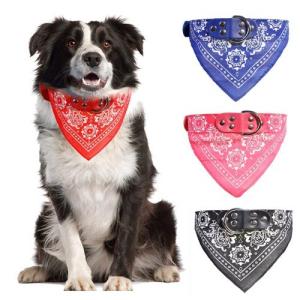 金属バックル付き ペット用 首輪 バンダナスカー...の商品画像