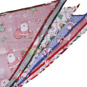 ペット用品 クリスマスデザイン バンダナ 首輪 1枚の詳細画像1