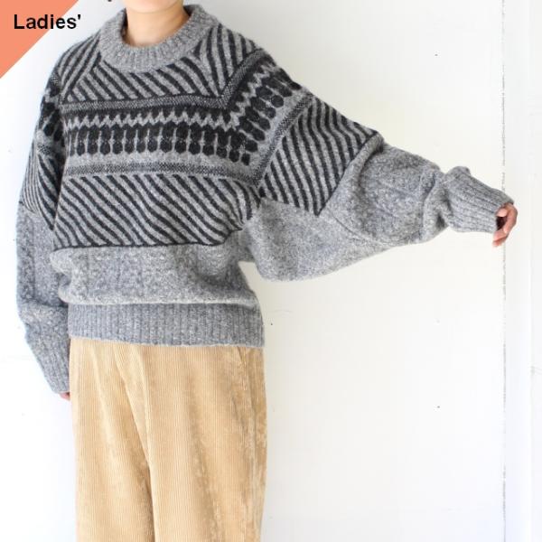 IKITSUKE ノルディックドルマンニット