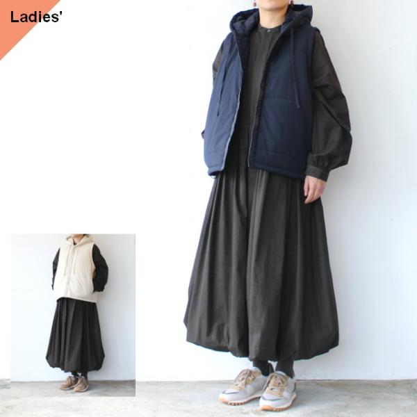 IKITSUKE 中綿フードベスト Padding hood vest / 2546252