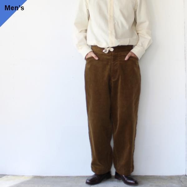 HAVERSACK ヘビーコーデュロイイージートラウザー 462125（Brown）