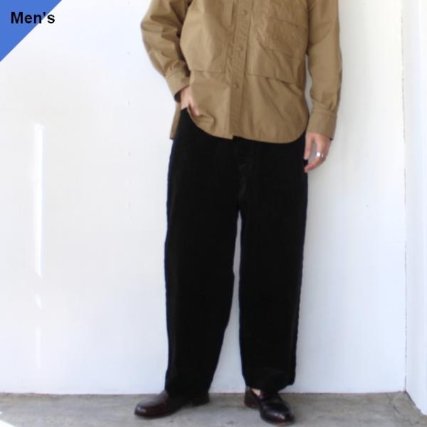HAVERSACK ヘビーコーデュロイイージートラウザー 462125（Black）