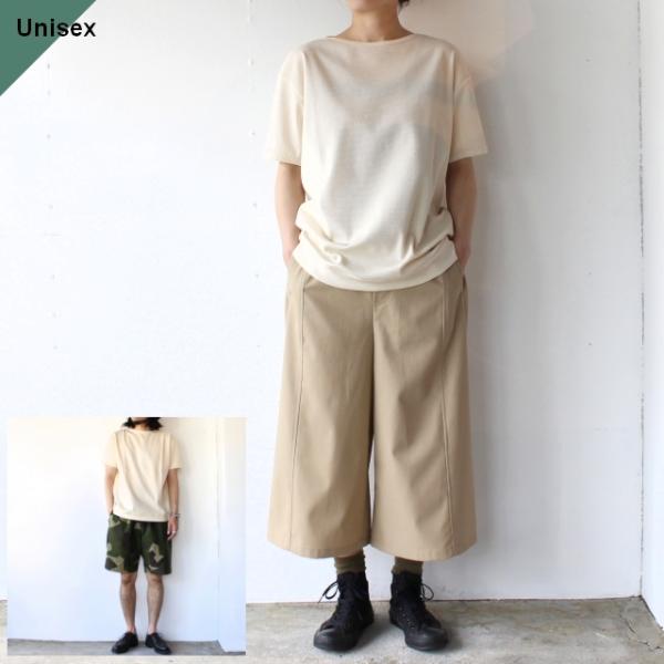 HAVERSACK パイピングサーマルボートネックTee S/S　812229 （ECRU）