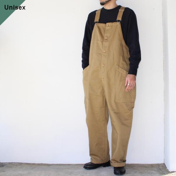 HARVESTY チノクロスオーバーオール CHINO CLOTH OVERALLS / A1200...