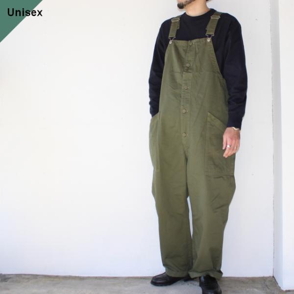 HARVESTY チノクロスオーバーオール CHINO CLOTH OVERALLS / A1200...