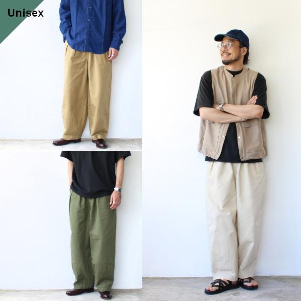 HARVESTY　Chino Circus Pants -Narrow チノサーカスパンツナローシル...