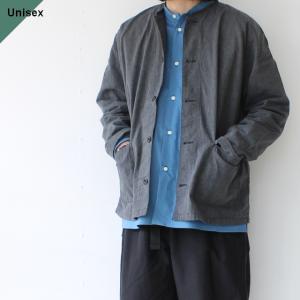 HARVESTY シャンブレーアトリエジャケット Big Atelier Jacket A32402　（Charcoal）｜c-countly