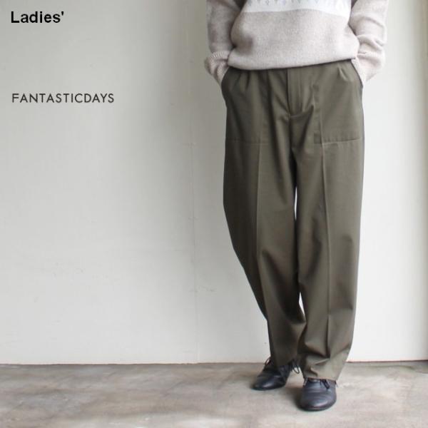 【20%OFF】FANTASTICDAYS　 ベーカートラウザー BAKER-83-01　（カーキ）...