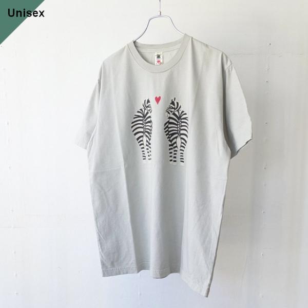 Bohemians　Printed T-shirt　LOVE ZEBRA