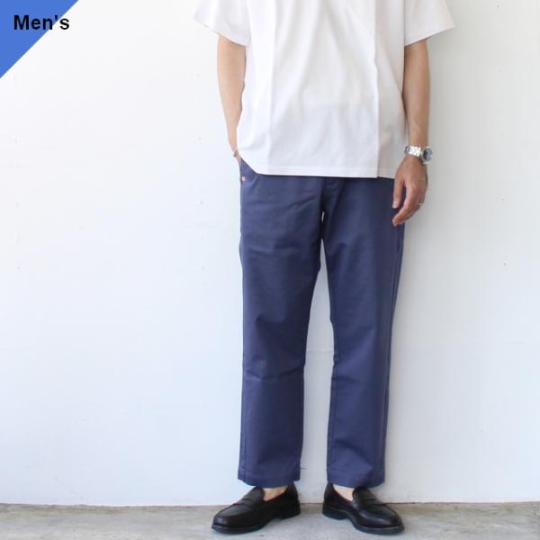 melple チノトラウザー Venice Trousers　（NAVY）