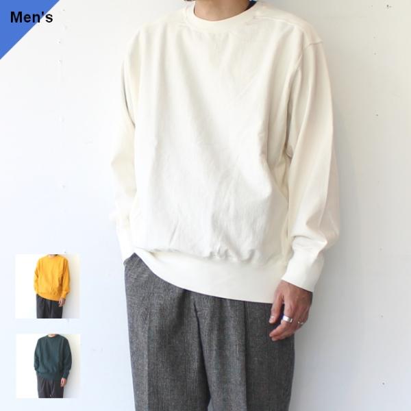 Siora コットンウールヘビースウェットクルー Cotton wool fleece machin...