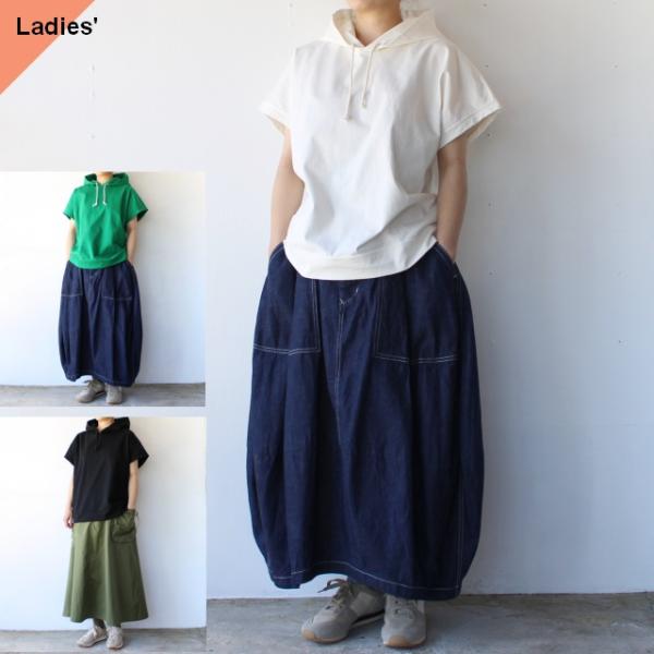 Siora 度詰め天竺プルオーバーパーカ / Interlock knitting parka