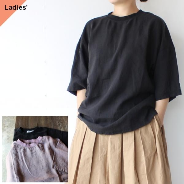 SETTO　リネン布帛Tシャツ ASA-T　SSS1002L22