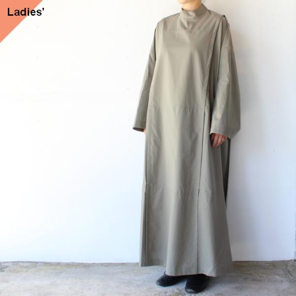 THE HINOKI　オーガニックコットンジオメトリックドレス OG Cotton Poplin G...