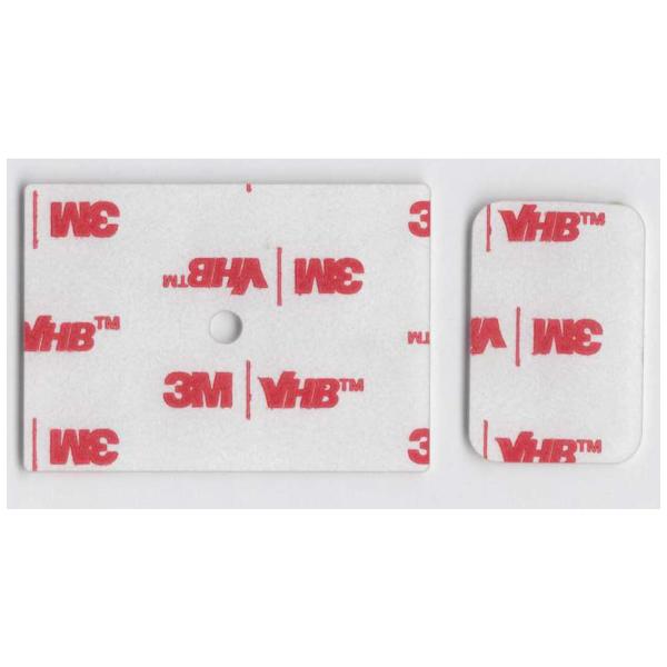 互換品　CES コムテックドライブレコーダー両面テープ 透明F 前後用 ZDR026 ZDR025