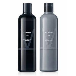 VITALISM (バイタリズム) スカルプシャンプー ＆ コンディショナーセット 男性用 【2本セット・ポイント10倍！】｜美肌の森