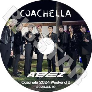 K-POP DVD/ ATEEZ COACHELLA 2024 WEEKEND 2 (2024.04.19) (日本語字幕なし)/ ATEEZ エーティーズ ATEEZ KPOP DVD｜c-mall