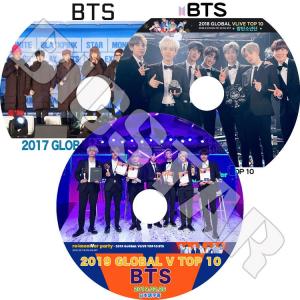 K-POP DVD/ バンタン 2017-2019 GLOBAL V LIVE TOP10(3枚SET)(日本語字幕あり)／防弾 RM シュガ ジン ジェイホープ ジミン ブィ ジョングク