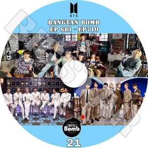 K-POP DVD/ バンタン BANGTAN BOMB 21 (EP681-EP710)(日本語字幕なし)/ 防弾 バンタン ラップモンスター シュガ ジン ジェイホープ ジミン..