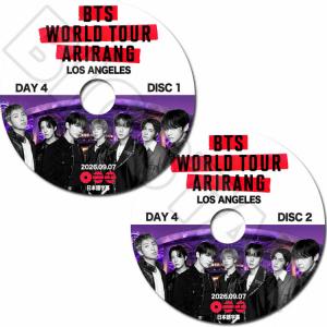 K-POP DVD/방탄 2026 WORLD TOUR IN LOS ANGELES DAY4 (2026.09.07) (2장 SET) (일본어 자막) / 월드 투어 아리랑 로스앤젤레스 이미지