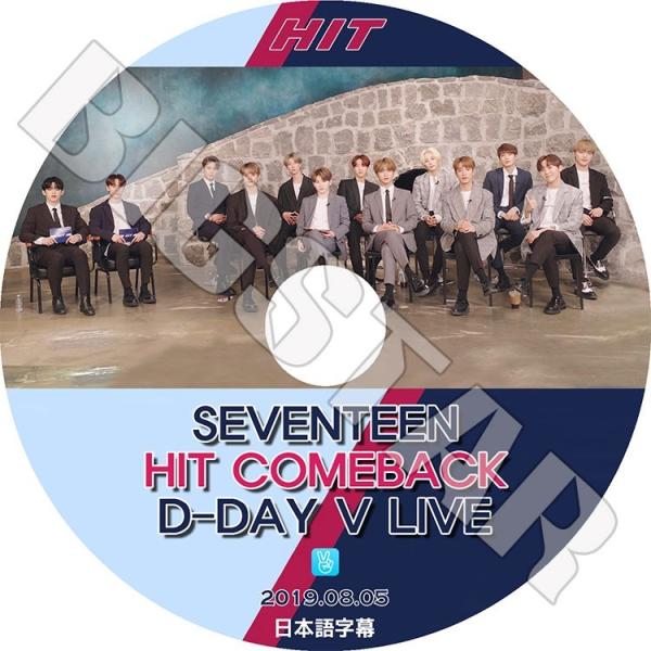 K-POP DVD／SEVENTEEN HIT COMEBACK D-DAY V LIVE(2019...