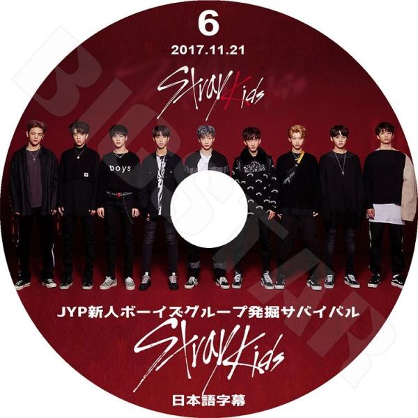 K-POP DVD／Stray Kids #6 (2017.11.21) JYP 新人ボーイズグルー...