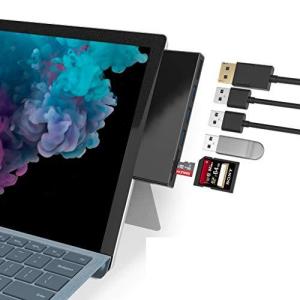 Microsoft Surface pro 6/5/4専用ハブ 4K DPポート + SD/TFスロット + USB3.0ポート×