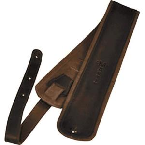 MARTIN 18A0029 PREMIUM ROLLED LEATHER STRAP BK ギターストラップ