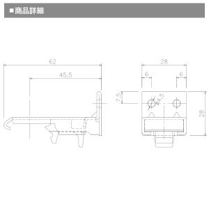 爆買 カーテンレール 大型レール GT30 ワ...の詳細画像1