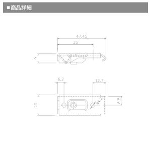 カーテンレール 大型レール 軽量 間仕切り G...の詳細画像1