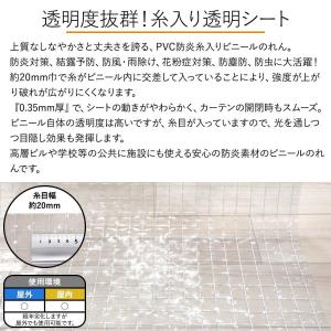 ビニールカーテン ビニールのれん ビニールシー...の詳細画像1
