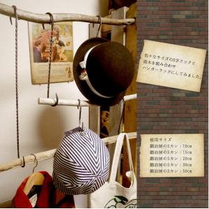アイアン雑貨 S字フック 鍛冶屋のSカン 1個...の詳細画像5