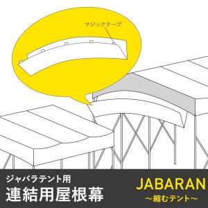 アルミフレーム製 ジャバラテント250用 連結用屋根幕