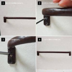 アイアン フック DIY おしゃれ 男前インテ...の詳細画像5