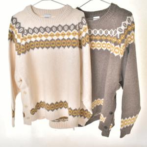 BAMBOO SHOOTS / バンブーシュート HIKING NORDIC SWEATER｜c-s-store