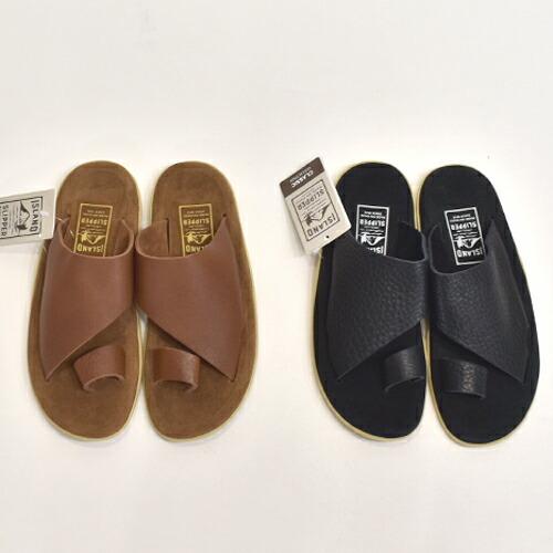 ISLAND SLIPPER/アイランドスリッパ  SMOOTH×SUEDE LEATHER