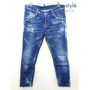 [人気] ディースクエアード デニムパンツ 40 インディゴ cool girl jean S75L...