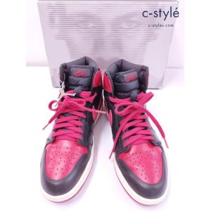B794 [人気] NIKE ナイキ スニーカー 28cm レッド×ブラック AIR JORDAN 1 RETRO 136066 061 | G★｜c-styles