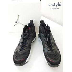 B857 [人気] NIKE ナイキ スニーカー 23.5cm ブラック AIR JORDAN XXXVII (GS) DD7421-091 レディース | G★｜c-styles