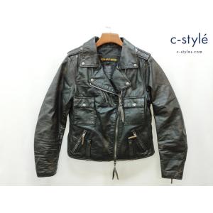 B965 [人気] HARLEY-DAVIDSON ハーレーダビッドソン ライダースジャケット S ...