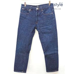[人気] A.P.C. アーペーセー デニムパンツ 29 インディゴ プチニュースタンダード ストレ...