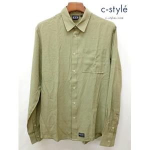 P583 [人気] 430 FOURTHIRTY フォーサーティ 長袖シャツ 1 グリーン系 L/S...
