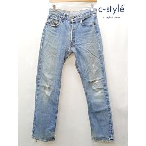 R743 [ヴィンテージ] LEVI'S リーバイス 501 デニムパンツ インディゴ W31 L3...