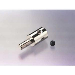 エンドネジ（オス）穴径3×ネジ3mm　外径8×全長21mm